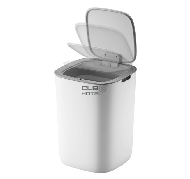 Balde Sensor Blanco 12L EKO Morandi